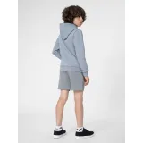 Chlapčenské teplákové kraťasy 4F JUNIOR SHORTS CAS M048-34S-LIGHT BLUE · záber 3
