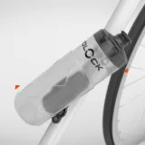 Fľaša na bicykel FIDLOCK set láhve s držákem BOTTLE TWIST průhledná bílá 600 ml · záber 5
