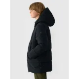 Chlapčenská bunda 4F JUNIOR DOWN JACKET-JWAW24TDJAM464-20S-DEEP BLACK · záber 3