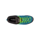 Pánska nízka turistická obuv SALEWA Mountain Trainer Lite M malta fluo green · záber 4