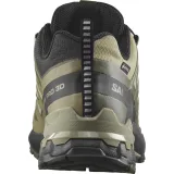 Pánska bežecká trailová obuv SALOMON XA Pro 3D V9 GTX M dried herb black olive night · záber 5