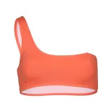 Dámske plavky vrchný diel FUNDANGO Madison One Shoulder Top-354-sugar coral · záber 5