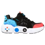 Chlapčenská rekreačná obuv SKECHERS Game Kicks Gametronix K black multi · záber 2
