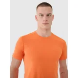 Pánske tréningové tričko s krátkym rukávom 4F TSHIRT FNK M1343-70S-ORANGE · záber 5