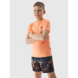 Chlapčenské plavky 4F JUNIOR BOARD SHORTS-4FJWSS24UBDSM067-96S-MULTICOLOUR 6 · záber 4