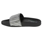 Dámske šlapky (plážová obuv) SKECHERS Pops Up New Spark W black silver · záber 2