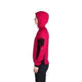 Dámska turistická mikina so zipsom NORTHFINDER DARLA-577cherryblack · záber 4