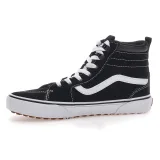 Juniorské členkové zimné topánky VANS YT Filmore HI VansGuard (Suede) black white · záber 3