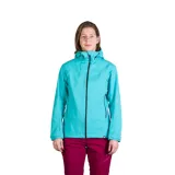 Dámska turistická softshellová bunda NORTHFINDER TINA-396lightblue · záber 1
