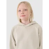 Chlapčenská mikina s kapucňou 4F JUNIOR SWEATSHIRT M1712-12S-CREME · záber 2