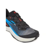 Pánska bežecká trailová obuv SALOMON Genesis M black french blue cherry tomato · záber 5