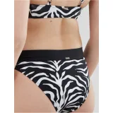 Dámske plavky spodný diel FUNDANGO Sahara Mid Waist Full Bottoms-903-black injun · záber 4