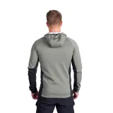 Pánska turistická mikina so zipsom NORTHFINDER EGON 807lightgreenblack · záber 3