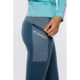 Dámske turistické zateplené legíny EVERETT RUNNA II blue · záber 5