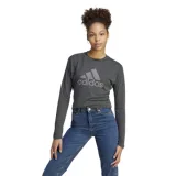 Dámske tričko s dlhým rukávom ADIDAS W WINRS 3.0 LS-IM2433-black melange grey three · záber 1