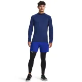 Pánske kompresné tričko s dlhým rukávom UNDER ARMOUR UA CG Armour Twist Mock-BLU · záber 3