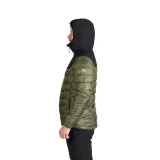 Pánska turistická bunda NORTHFINDER FEDERICO-550blackdarkgreen · záber 4