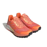 Dámska bežecká trailová obuv ADIDAS Terrex Agravic Flow 2.0 coral fusion impact orange white · záber 4