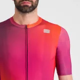 Pánsky cyklistický dres s krátkym rukávom SPORTFUL Rocket jersey, cyclamen carrot prune · záber 5