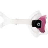 Potápačská maska CRESSI FOCUS MASK SIL CLEAR FRAME PINK · záber 3