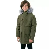 Chlapčenská bunda 4F JUNIOR BOYS JACKET JKUM001-43S-KHAKI · záber 1