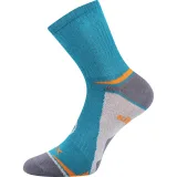 Chlapčenské turistické ponožky VOXX 3 PACK-Optifanik 03-Blue Dark blue light blue · záber 4