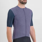 Pánsky cyklistický dres s krátkym rukávom SPORTFUL Checkmate jersey, galaxy blue chalck violet · záber 4