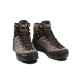 Pánska členková turistická obuv SALEWA Alp Trainer 2 Mid GTX M wallnut fluo orange · záber 4