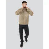 Pánska turistická mikina so zipsom FUNDANGO Haven Hybrid Jacket-636-cashmere · záber 5