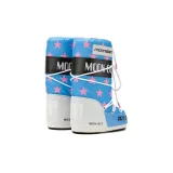 Vysoké zimné topánky MOON BOOT ICON RETROBIKER, 002 pink stars · záber 3