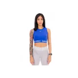 Dámske tréningové tielko NIKE PRO DF 365 CROP TANK-407-Blue · záber 1