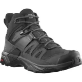 Pánska členková turistická obuv SALOMON X Ultra 4 M Mid GTX black magnet pearl blue · záber 1