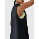 Dámske tréningové tričko bez rukávov 4F SLEEVELESS FNK-RSS25TFSLF415-20S-DEEP BLACK · záber 4