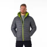Pánska turistická bunda NORTHFINDER DAN-584-limegreengrey · záber 2