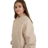Dievčenská bunda 4F JUNIOR JACKET F184-82S-LIGHT BROWN · záber 2