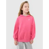 Dievčenská mikina s kapucňou 4F JUNIOR SWEATSHIRT F1478-54S-PINK · záber 2