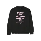 Dievčenská mikina 4F JUNIOR SWEATSHIRT-JWAW24TSWSF1214-20S-DEEP BLACK · záber 5