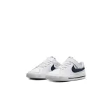 Chlapčenská rekreačná obuv NIKE Court Legacy K white midnight navy white · záber 4
