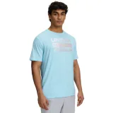 Pánske tričko s krátkym rukávom UNDER ARMOUR UA TEAM ISSUE WORDMARK SS-BLU · záber 1