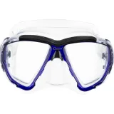 Potápačská maska CRESSI BIG EYES MASK SIL CLEAR FRAME BLUE INK · záber 2