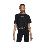 Dámske tréningové tričko s krátkym rukávom NIKE PRO W NK DF SS CRP TEE-010 BLACK · záber 3
