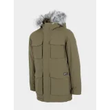 Chlapčenská bunda 4F JUNIOR BOYS JACKET JKUM001-43S-KHAKI · záber 4