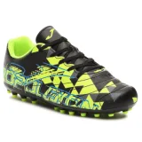 Chlapčenské futbalové kopačky outdoorové JOMA Propulsion Jr FG black yellow fluor · záber 1