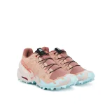 Dámska bežecká trailová obuv SALOMON Speedcross 6 W mahogany rose hushed violet iced aqua · záber 2