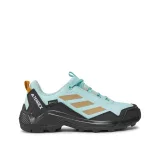 Dámska nízka turistická obuv ADIDAS Terrex Eastrail GTX flash aqua wonder beige preloved yellow · záber 2