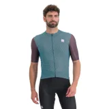 Pánsky cyklistický dres s krátkym rukávom SPORTFUL Checkmate jersey, huckleberry blue radiance · záber 1