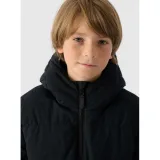 Chlapčenská bunda 4F JUNIOR DOWN JACKET-JWAW24TDJAM464-20S-DEEP BLACK · záber 2