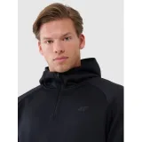 Pánska mikina s kapucňou 4F SWEATSHIRT FNK M457-20S-DEEP BLACK · záber 2