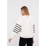 Dámska mikina VOLCANO MUSE-101-CREAM · záber 3