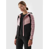 Dámska turistická bunda 4F TECHNICAL JACKET-AW23TTJAF349-54S-PINK · záber 3